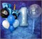Фонтан из 6шаров + цифра на грузе + Шар Deco Bubble 50 см с укр в асс №495а а495 - фото 13039