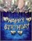 Набор воздушных шаров под потолок + надпись «HAPPY BIRTHDAY» №532а а532 - фото 13151