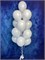 Фонтан из 20 воздушных светящихся шаров №606а а606