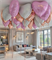 Воздушные шары Сердца под потолок 25 шт №631а а631