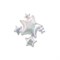 Шар фольга Фигура Звезды серебрянные P35 (An) - фото 4586