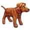 Шар фольга Фигура Собака золотистая Р45 (An) - фото 4649