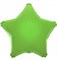Шар фольга 18"/46см Звезда, Зеленая гологр (К) - фото 5056