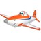 Шар фольга Фигура Самолет оранжевый 11 (FM) - фото 5096