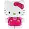 Шар фольга Фигура Hello Kitty розовая 11 (FM) - фото 5178
