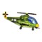 Шар фольга Фигура Вертолет зеленый 11 (FM) - фото 5179
