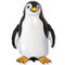 Шар фольга Фигура Счастливый пингвин черн 11 (FM) - фото 6180