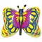 Шар фольга Фигура Бабочка золотая 11 (FM) - фото 6206