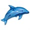 Шар фольга Фигура Дельфин голубой 11 (FM) - фото 6272