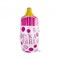 Шар фольга Фигура Бутылка в горошек розовый (К) - фото 6739