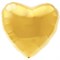 Шар фольга 18" СЕРДЦЕ Пастель Light Gold (Ag) - фото 9360