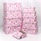 Коробка карт прямоуг из наб 1/10 Единороги на розовом фоне №4 /OMG - фото 9739