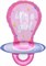 Шар фольга Фигура (38''/97 см) Соска розовая (К) /Дб - фото 9802